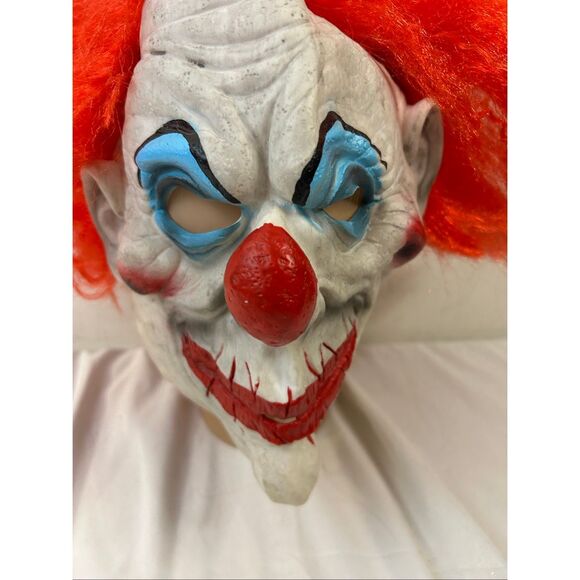 Halloween Adult Clown mask It? Red hair - Picture 3 of 7